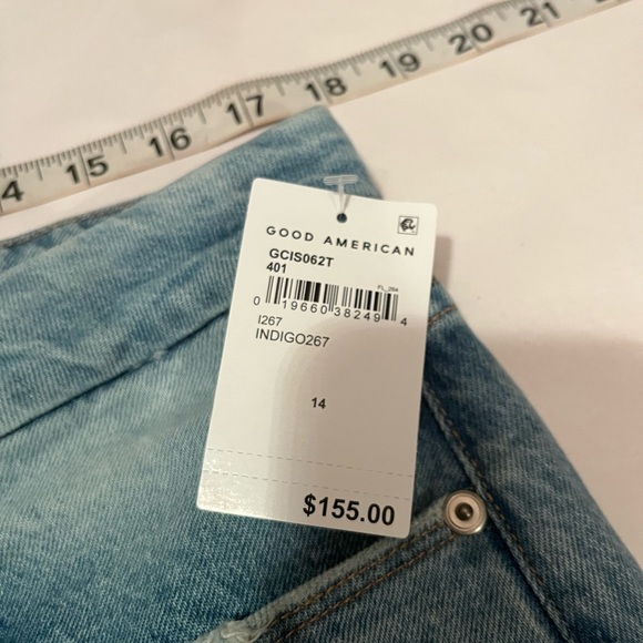 NWT Good American Good boy jeans size 14/32 - Picture 5 of 8